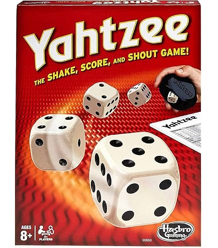 Amazon.com: Hasbro Yahtzee Dice Game : Toys & Games
